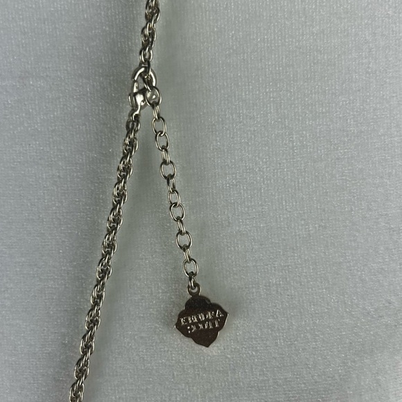 Kendra Scott Rayne Pink Agate Long Tassel Necklace - Picture 4 of 6